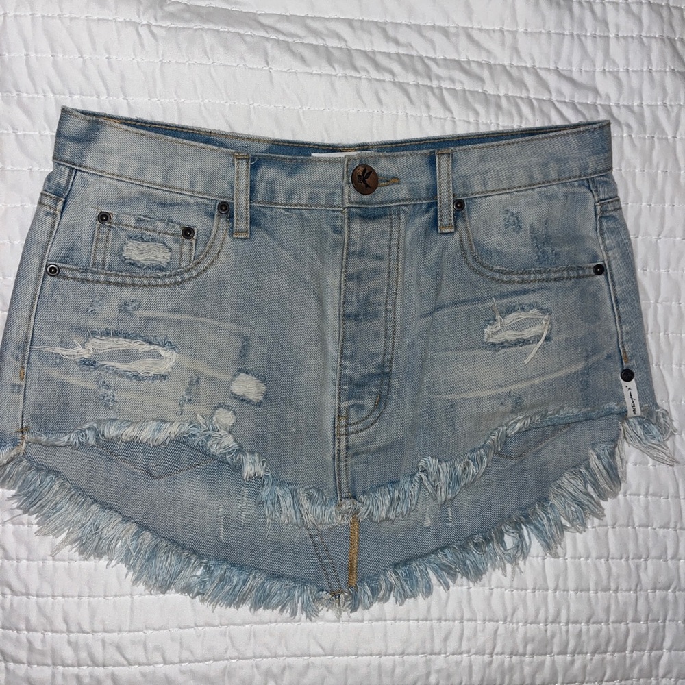 ONE TEASPOON JUNKYARD SKIRT